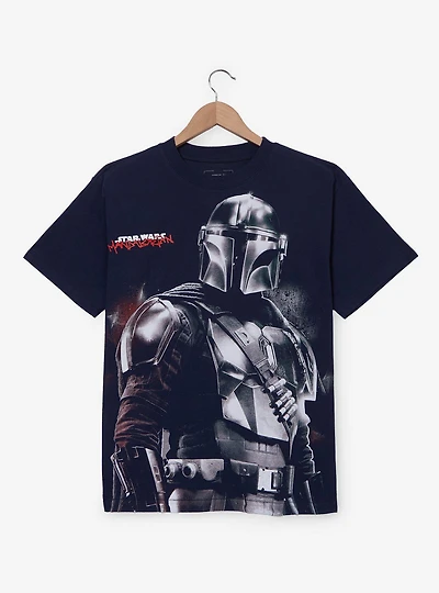 Star Wars The Mandalorian Full Portrait T-Shirt - BoxLunch Exclusive