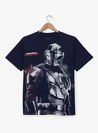 Star Wars The Mandalorian Full Portrait T-Shirt - BoxLunch Exclusive