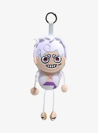 One Piece Monkey D. Luffy Gear 5 Plush Bag Clip