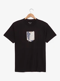 Attack on Titan Survey Corps Crest T-Shirt - BoxLunch Exclusive