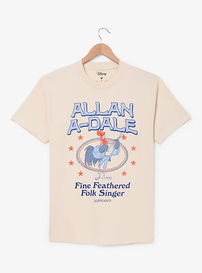 Disney Robin Hood Allan-a-Dale Graphic T-Shirt — BoxLunch Exclusive