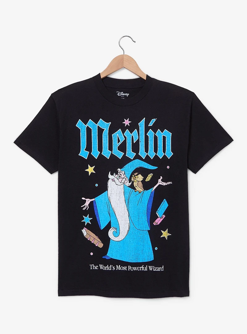Disney the Sword Stone Merlin T-Shirt — BoxLunch Exclusive