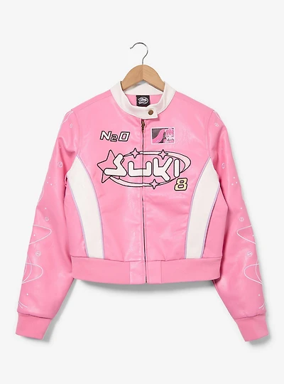 Fast & Furious Suki Women's Plus Cropped Moto Jacket - BoxLunch Exclusive