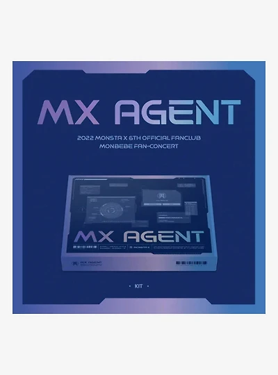 Monsta X MX Agent 2022 6th Official Fanclub Monbebe Fan-Concert Vinyl LP