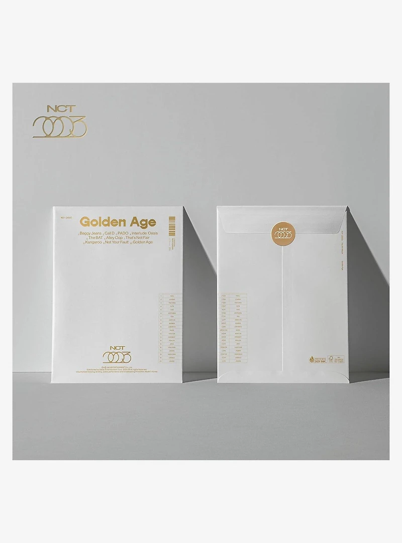 NCT Golden Age Collecting Version Golden Age Vinyl LP