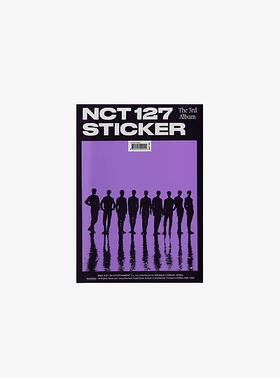 NCT 127 3rd Album Sticker (Sticker Ver) Vinyl LP