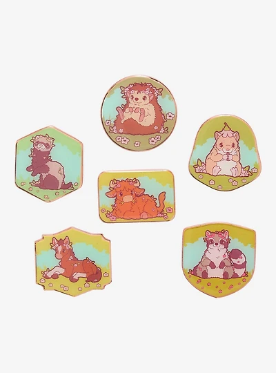 Naomi Lord Art Floral Woodland Critters Blind Box Enamel Pin - BoxLunch Exclusive