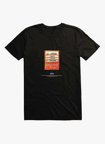 Oasis Backstage Pass T-Shirt