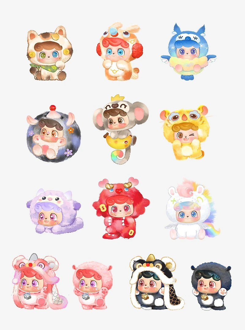 Q Kid Good Fortune Series Blind Box Figure