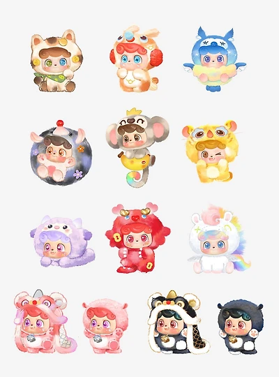 Q Kid Good Fortune Series Blind Box Figure