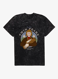 Twin Peaks Log Lady Mineral Wash T-Shirt
