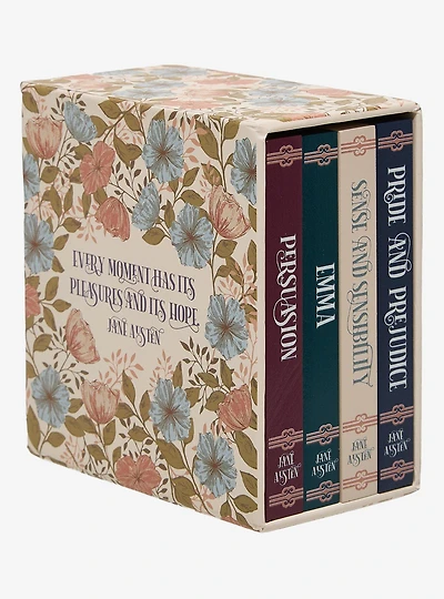 Jane Austen Book Coaster Set