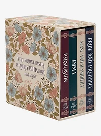 Jane Austen Book Coaster Set