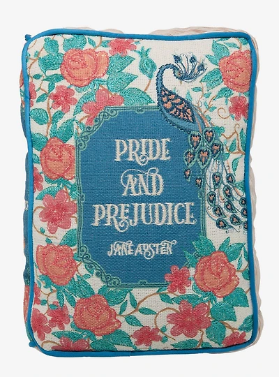 Pride and Prejudice Book Cover Pillow