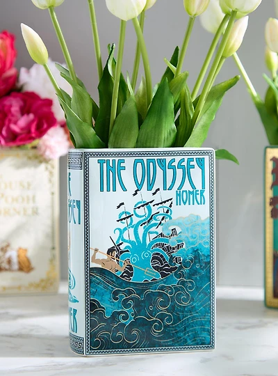 The Odyssey Figural Book Vase
