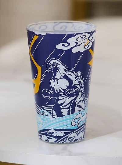 Godzilla Waves Pint Glass - BoxLunch Exclusive
