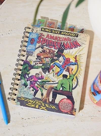 Marvel Spider-Man Comic Book Cover Figural Tab Journal - BoxLunch Exclusive