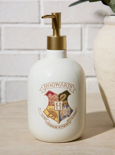 Harry Potter Hogwarts Crest Ceramic Soap Pump - BoxLunch Exclusive
