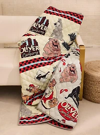 Disney Oliver and Company Retro Quilted Blanket — BoxLunch Exclusive