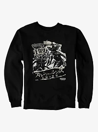 Stranger Things Demogorgon Kanji Collage Sweatshirt