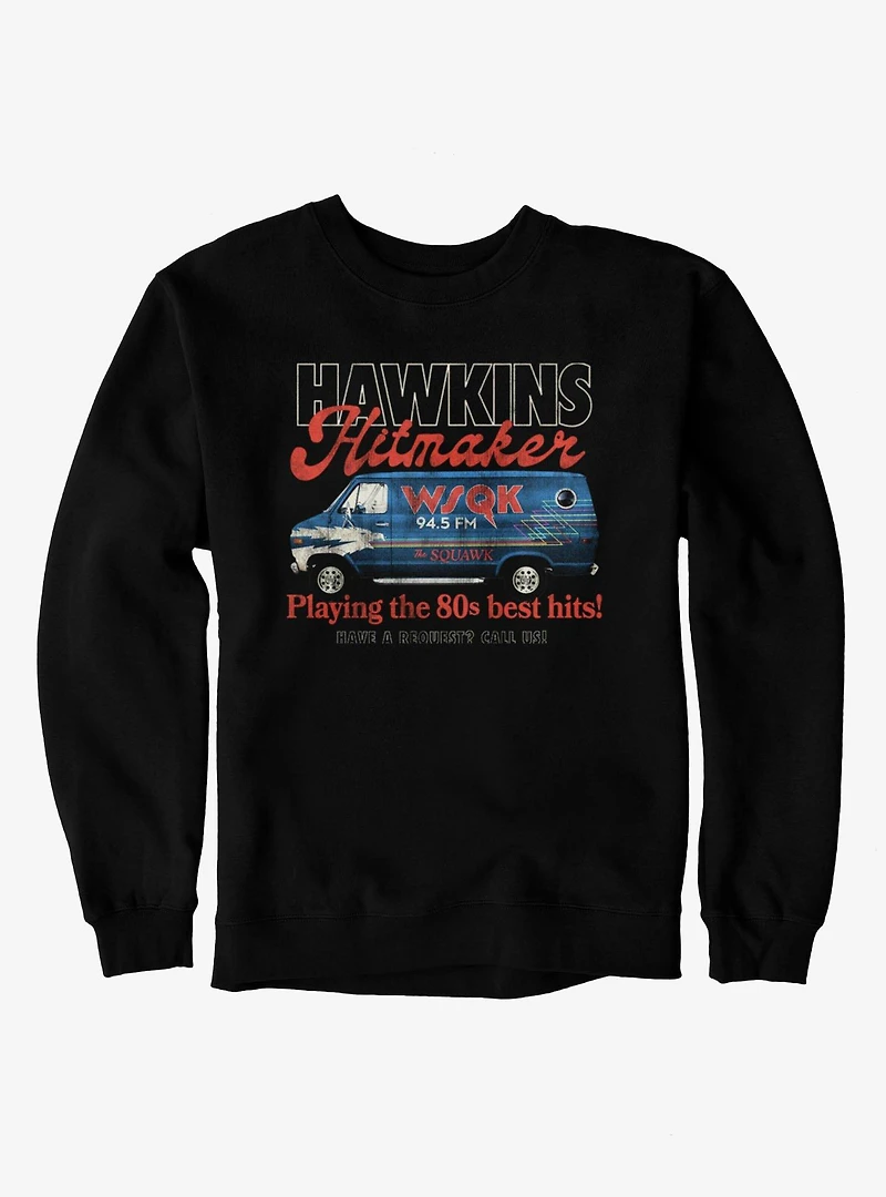 Stranger Things WSQK The 80'S Van Sweatshirt