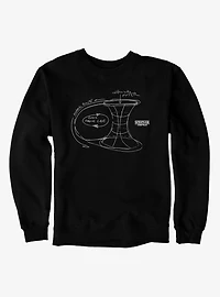 Stranger Things Timewarp Theory Sketch Sweatshirt
