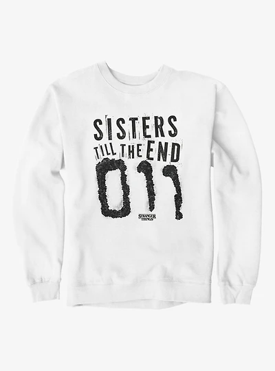 Stranger Things Sisters Till The End 011 Sweatshirt