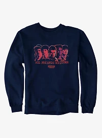 Stranger Things Friends Welcome Faces Sweatshirt