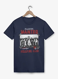 Stranger Things Players Wanted Hellfire Club T-Shirt