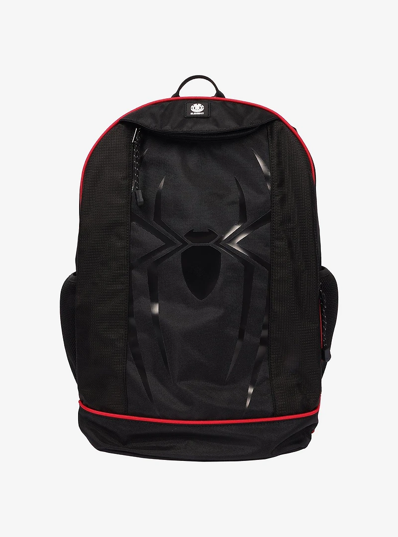 Element x Marvel Spider-Man Rubber Spider Logo Backpack