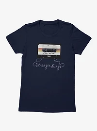 Stranger Things Cassette For Max Womens T-Shirt