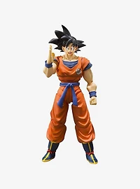 Bandai Namco Dragon Ball Z S.H.Figuarts Goku (A Saiyan Raised on Earth) Figure