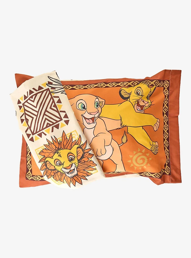 Disney The Lion King Retro Reversible Pillowcase Set — BoxLunch Exclusive