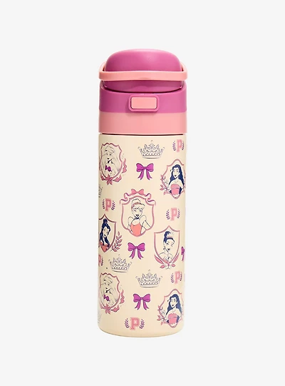 Disney Princesses Portraits Water Bottle