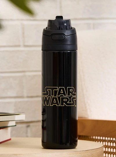 Star Wars Logo Flip Top Water Bottle