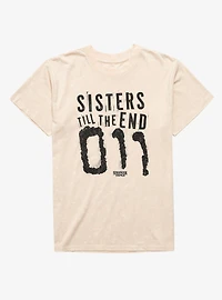 Stranger Things Sisters Till The End 011 Mineral Wash T-Shirt