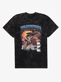 Stranger Things Classified Demogorgon Mineral Wash T-Shirt