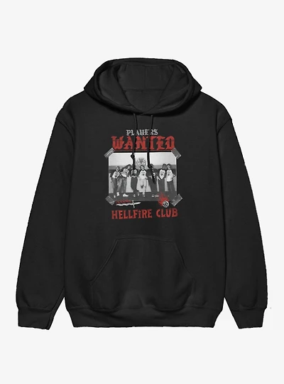 Stranger Things Players Wanted Hellfire Club Hoodie