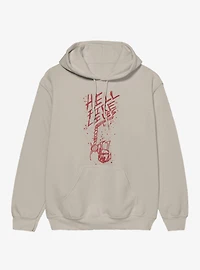 Stranger Things Hellfire Lives Snake Blood Hoodie