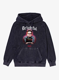 Stranger Things Delightful Derek Mineral Wash Hoodie