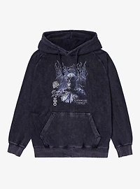 Stranger Things Vecna 001 Metal Mineral Wash Hoodie BoxLunch Exclusive