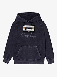 Stranger Things Cassette For Max Mineral Wash Hoodie