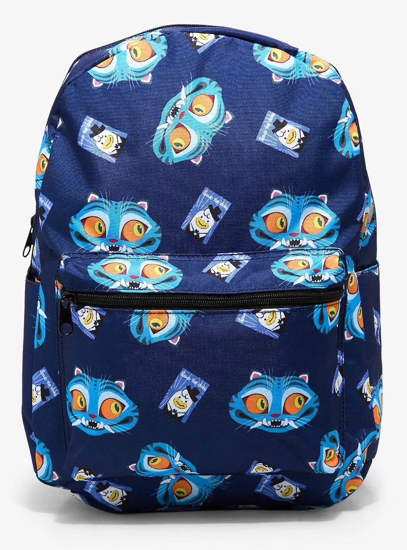 KPop Demon Hunters Derpy Tiger Allover Print Backpack