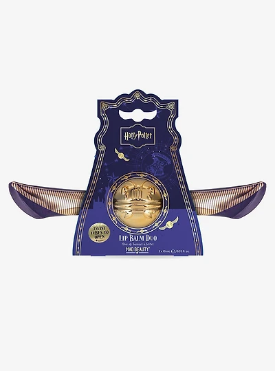 Mad Beauty Harry Potter Golden Snitch Lip Balm Duo