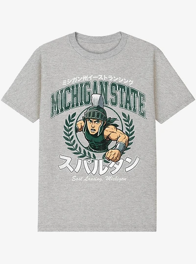Michigan State University Fierce Anime Mascot T-Shirt