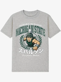 Michigan State University Fierce Anime Mascot T-Shirt