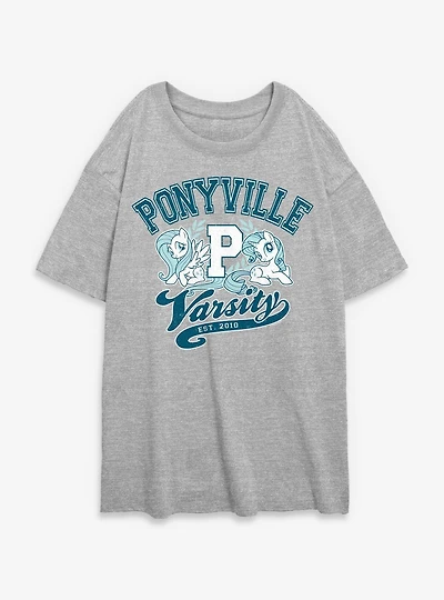 My Little Pony Ponyville Varsity Womens Oversized T-Shirt