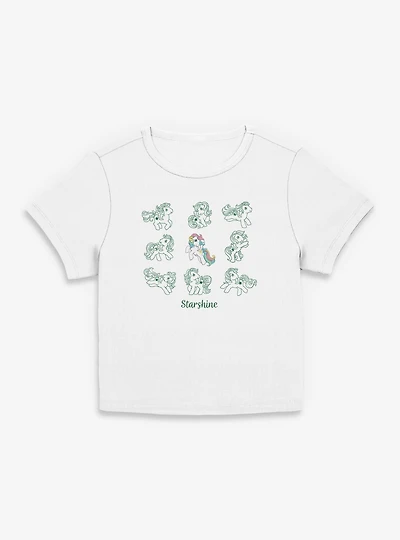 My Little Pony Starshine Repeated Outline Womens Baby T-Shirt