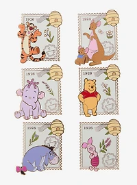 Disney Winnie the Pooh Character Stamp Blind Box Enamel Pin - BoxLunch Exclusive