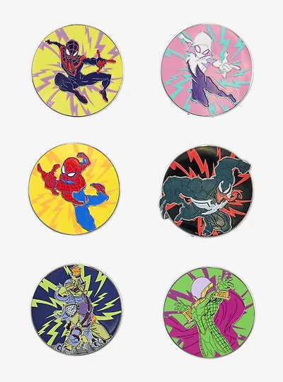 Marvel Spider-Man Characters Blind Box Enamel Pin - BoxLunch Exclusive